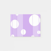Stippen en strips in FairytalePurple Post-it® Notes (Voorkant)