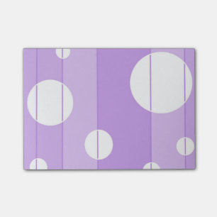 Stippen en strips in FairytalePurple Post-it® Notes