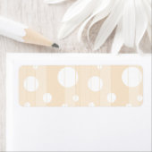 Stippen en strips in Vanilla Etiket (Insitu)