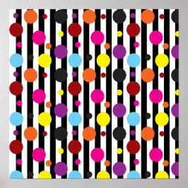 Stippen en strips poster