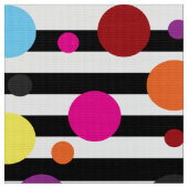 Stippen en strips stof (Close Up)