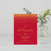 Stippen Folie Vakantiedagen Briefkaart (Staand Voorkant)