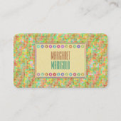 Stippen Geel Visitekaartje (Voorkant)