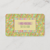 Stippen Geel Visitekaartje (Achterkant)