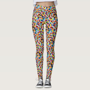 Stippen Gumballs heldere, levendige kleuren Leggings