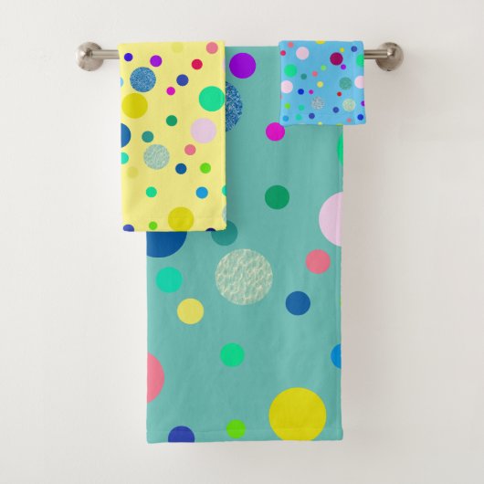 Stippen Handdoekenset Bad Handdoek (Insitu)