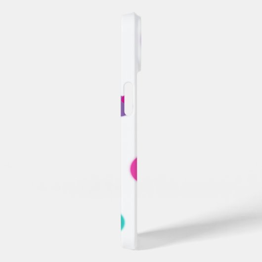 Stippen Het leuke patroon Paarse roze blauwgroen k Case-Mate iPhone Case (Achterkant / Rechts)