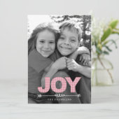 STIPPEN Holiday-fotokaarten Feestdagenkaart (Staand voorkant)