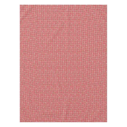 Stippen Horizontaal grafisch patroonrood wit Tafelkleed (Voorkant)