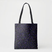 stippen in kleur tote bag (Voorkant)