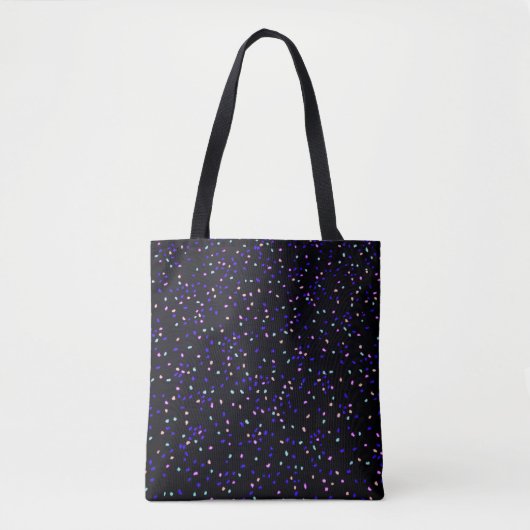 stippen in kleur tote bag (Voorkant)