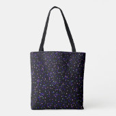 stippen in kleur tote bag (Achterkant)