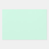 stippen in pastel mintgroen inpakpapier vel (Voorkant 2)