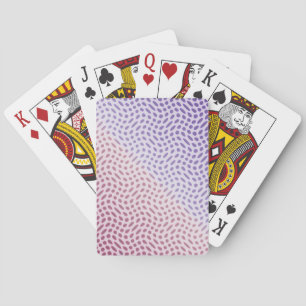 Stippen in roze en magenta pokerkaarten