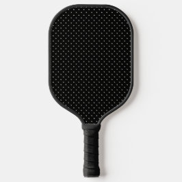 Stippen Klassiek Patroon Stippen Monochroom Pickleball Paddle