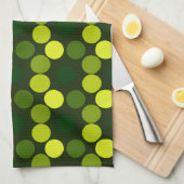 Stippen Lemon Limoen KITCHEN TOWEL bekijken Theedoek (Quarter Fold)