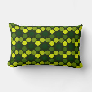 Stippen Lemon Limoen Lumbar Pillow Kussen