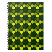 Stippen Lemon Limoen Spiral Notitieboek (Voorkant)