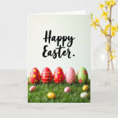 Stippen Lente Kaart (Gele Bloem)