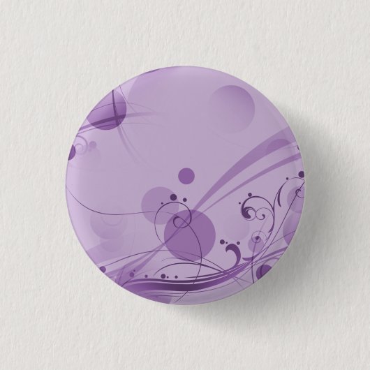 STIPPEN LICHT PAARS RONDE BUTTON 3,2 CM (Voorkant)