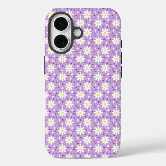 stippen lila Case-Mate iPhone case (Achterkant)