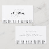 Stippen Lines Patterns Visitekaartje (Voorkant / Achterkant)