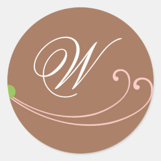 Stippen met fijne smaak ronde sticker