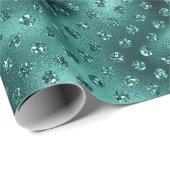 Stippen met groene kerst cadeaupapier (Rol Hoek)