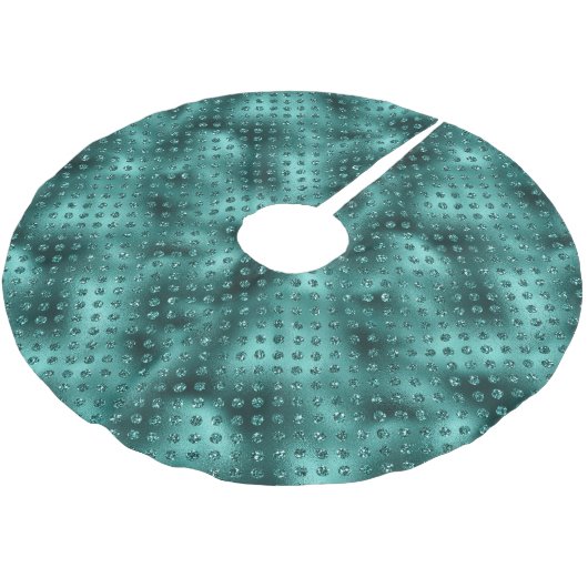 Stippen met groene kerst kerstboom rok (Gekanteld)