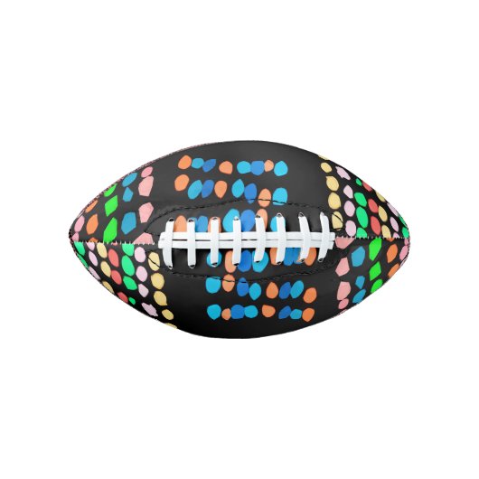 Stippen met kleur american football (Voorkant)