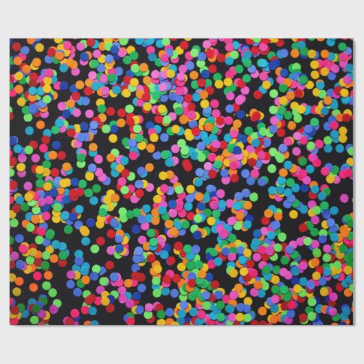 Stippen met kleur cadeaupapier (Vlak)