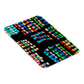 Stippen met kleur magneet (Rechterzijde)