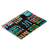 Stippen met kleur notitieboek (Linkerzijde)