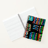 Stippen met kleur notitieboek (Binnen)