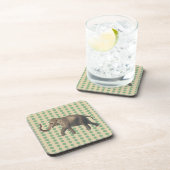 Stippen met lephant- met lephant bier onderzetter (Rechterzijde)