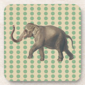 Stippen met lephant- met lephant bier onderzetter (Voorkant)