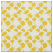 Stippen modern groot geel zon geel zonnescherm stof (Swatch)