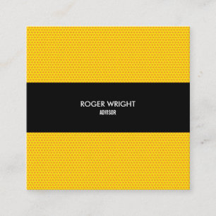 Stippen Modern Professioneel Vierkant Vierkante Visitekaartje