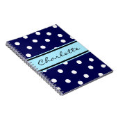 Stippen Monogram notebook Notitieboek (Rechterzijde)