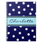 Stippen Monogram notebook Notitieboek (Voorkant)