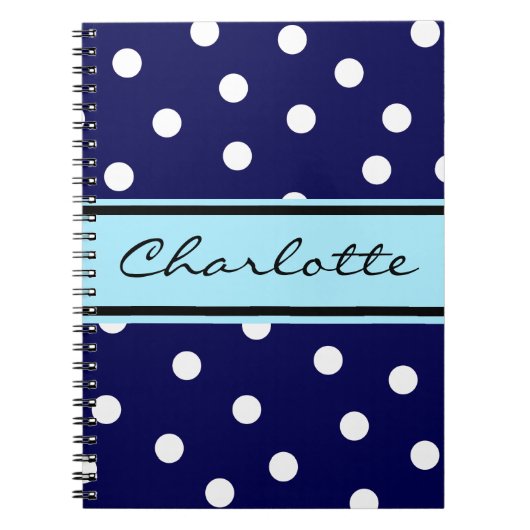 Stippen Monogram notebook Notitieboek (Voorkant)