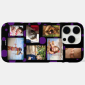 Stippen Multi-foto telefoonhoesje HAMbWG Case-Mate iPhone Case (Achterkant (horizontaal))