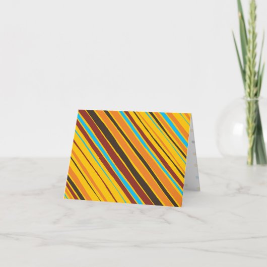 Stippen "n" Blanco streepjescode Bedankkaart (Voorkant)