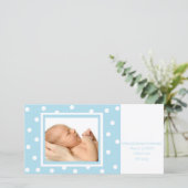 Stippen N Stippen (blauw) Aankondiging (Staand voorkant)