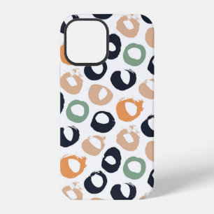 Stippen naadloos patroon. Vintage illustratie.  iPhone 12 Hoesje