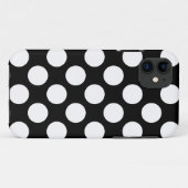 Stippen naadloos patroonwit + uw achtergrond. Case-Mate iPhone case (Achterkant (horizontaal))