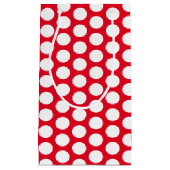 Stippen Nice Polka Dots Gift Bag Klein Cadeauzakje (Voorkant)