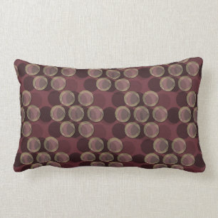 Stippen No Com - Merlot (21 "x13" kussen) Kussen