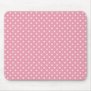 Stippen op Roze Muismat