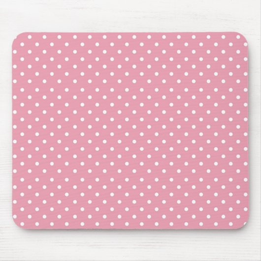 Stippen op Roze Muismat (Voorkant)
